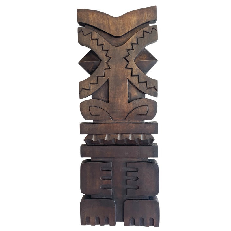 Vintage Hawaiian Tiki Wall Plaque