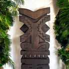 Vintage Hawaiian Tiki Wall Plaque