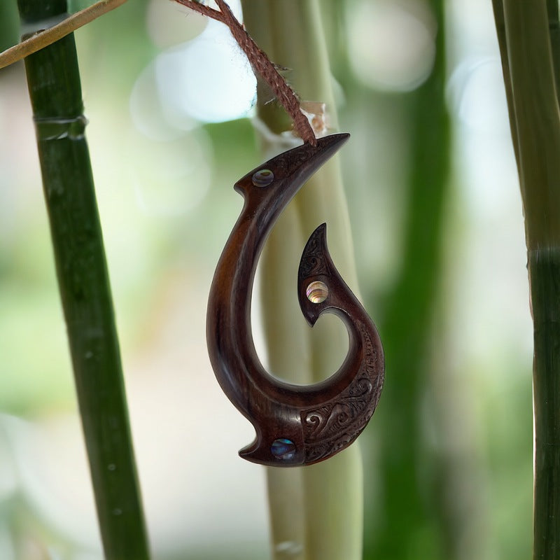 Hawaiian Makau | Fish Hook Necklace (3 Sizes)
