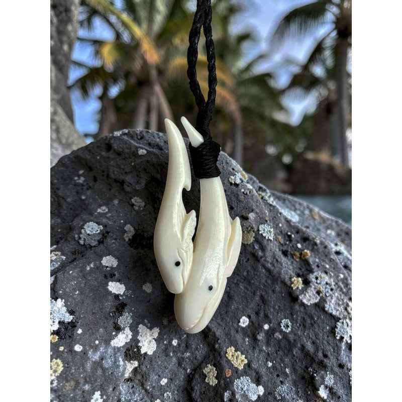 Whale Ohana Hand-Carved Necklace – Makana Hut