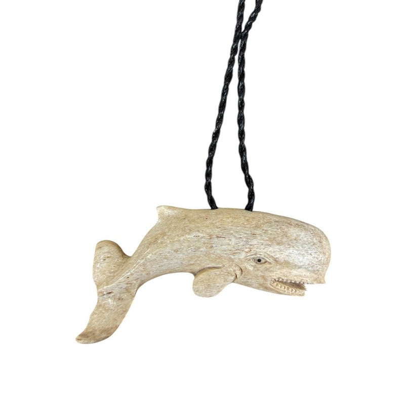 Hand-Carved Whale Bone Necklace – Makana Hut