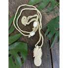 Hand-Carved Hawaiian Pineapple Necklace