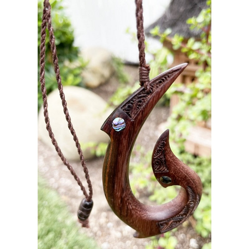 Hawaiian Makau  Fish Hook Necklace (3 Sizes)