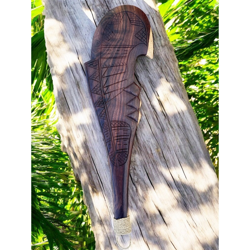 Polynesian Replica War Club – Makana Hut