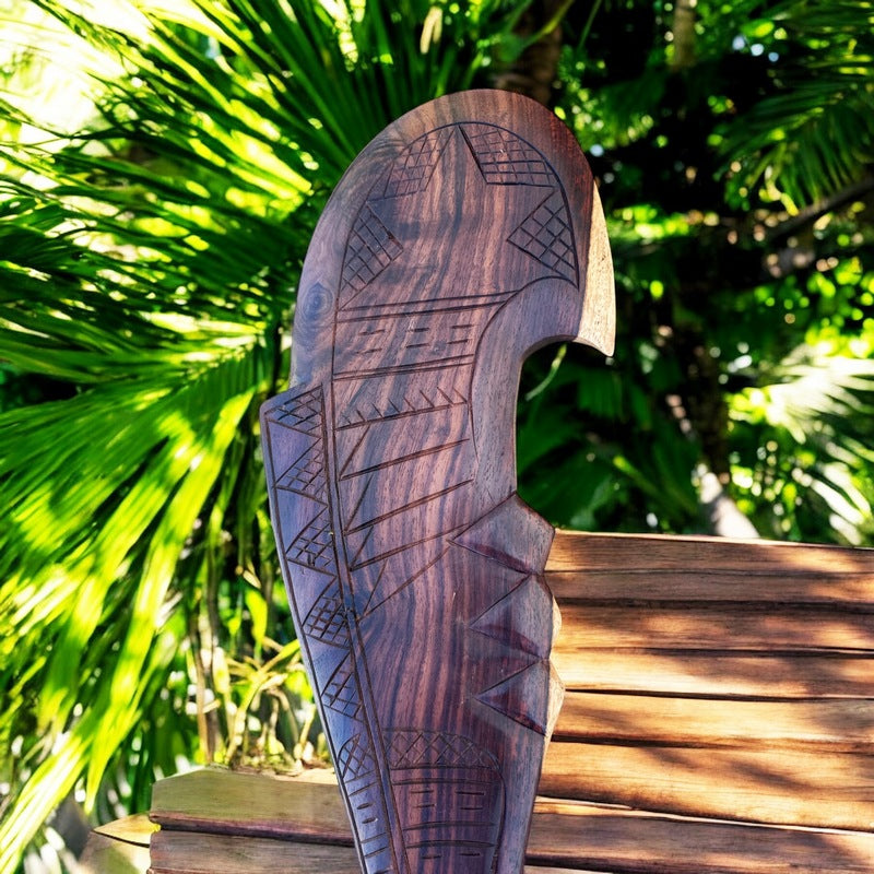 Polynesian Replica War Club – Makana Hut