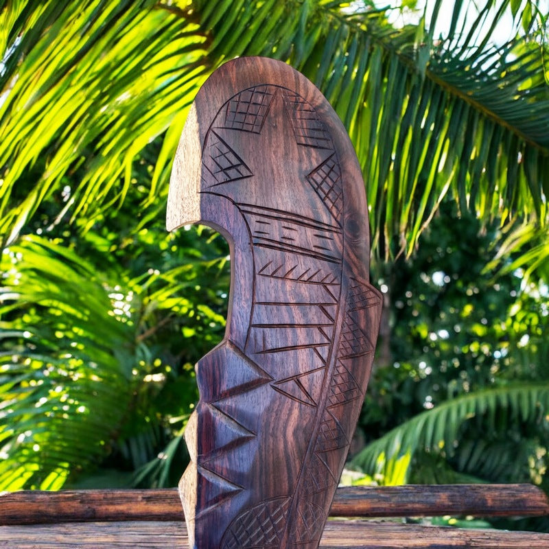 Polynesian Replica War Club – Makana Hut