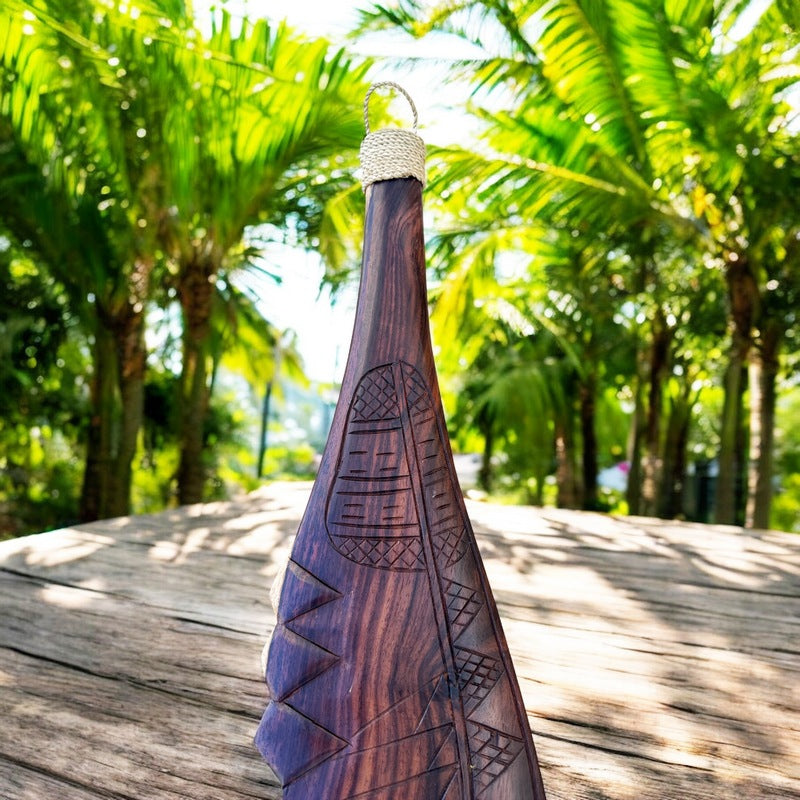 Polynesian Replica War Club – Makana Hut
