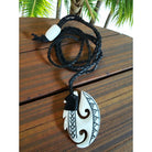 Hawaiian Fish Hook Necklace with Engravings