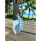 Hawaiian Fish Hook with Engravings