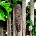 Longevity and Luck | Primitive Tiki Mask 20"