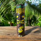 Tiki Mask with Pineapples | Polynesian Mask 20"