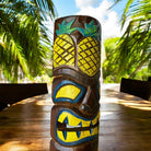 Tiki Mask with Pineapples | Polynesian Mask 20"