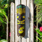 Tiki Mask with Pineapples | Polynesian Mask 20"