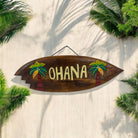 Ohana with Palm Trees | Welcome Sign