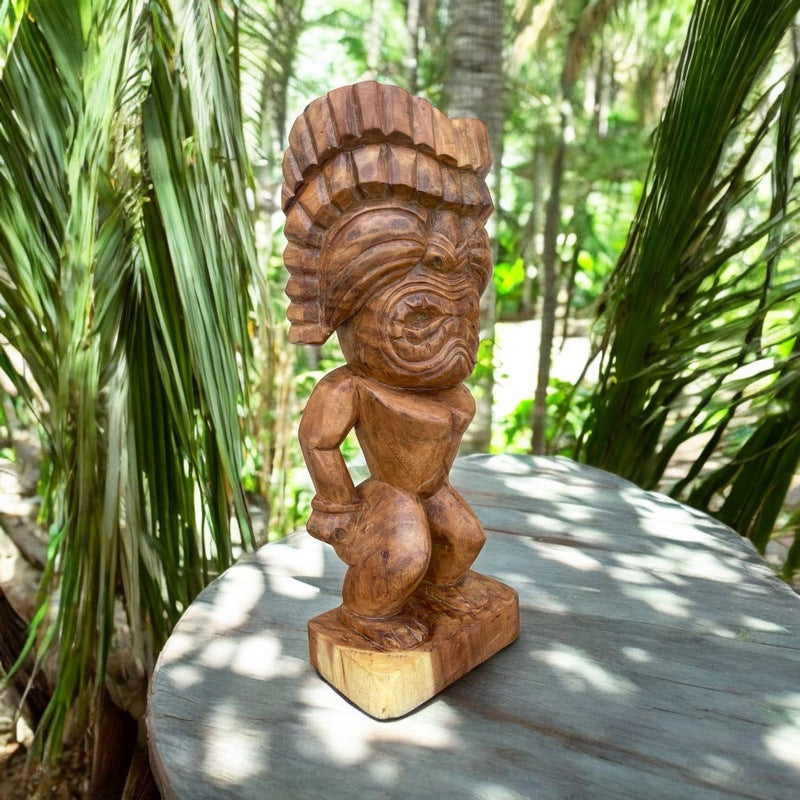 Ku Tiki | Hand-Carved Hawaiian Tiki God 20