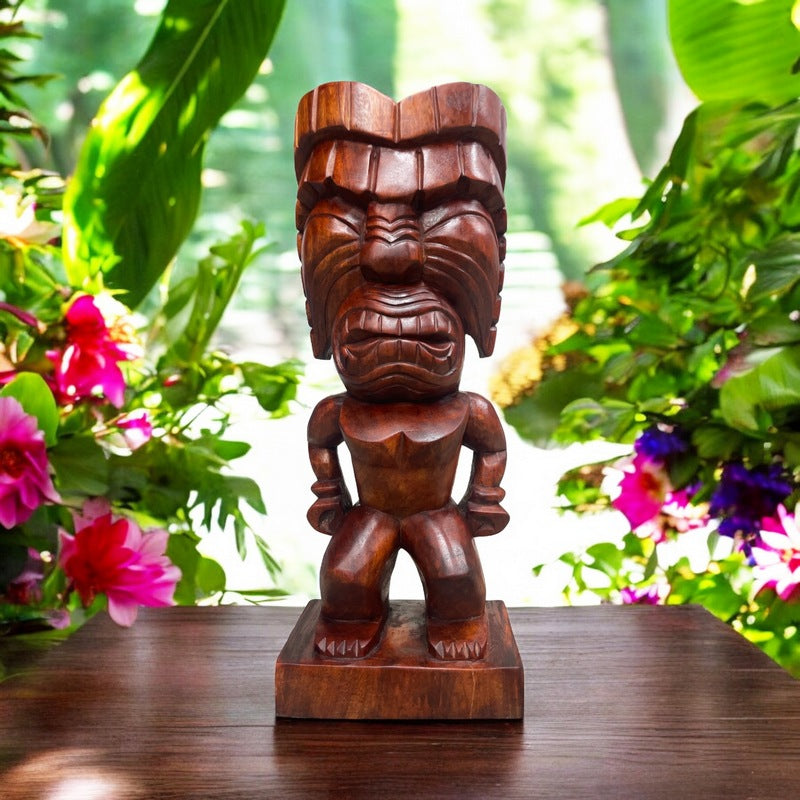 Ku Tiki | Hawaiian Museum Replica 20" (Stained)