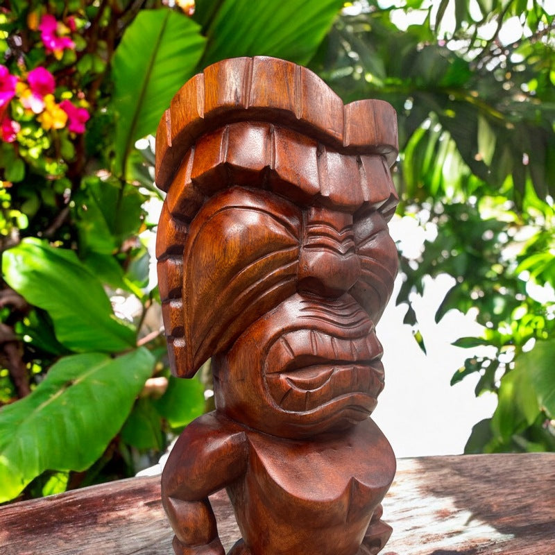 Ku Tiki | Hawaiian Museum Replica 20" (Stained)