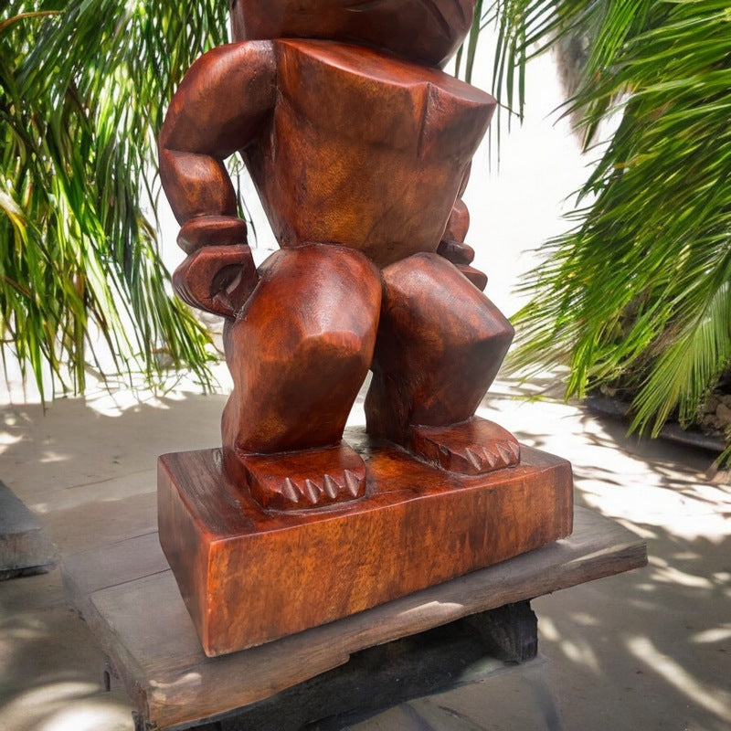 Ku Tiki | Hawaiian Museum Replica 20" (Stained)