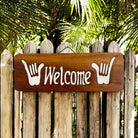 Hang Loose Welcome Sign 20"