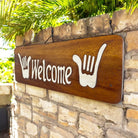 Hang Loose Welcome Sign 20"