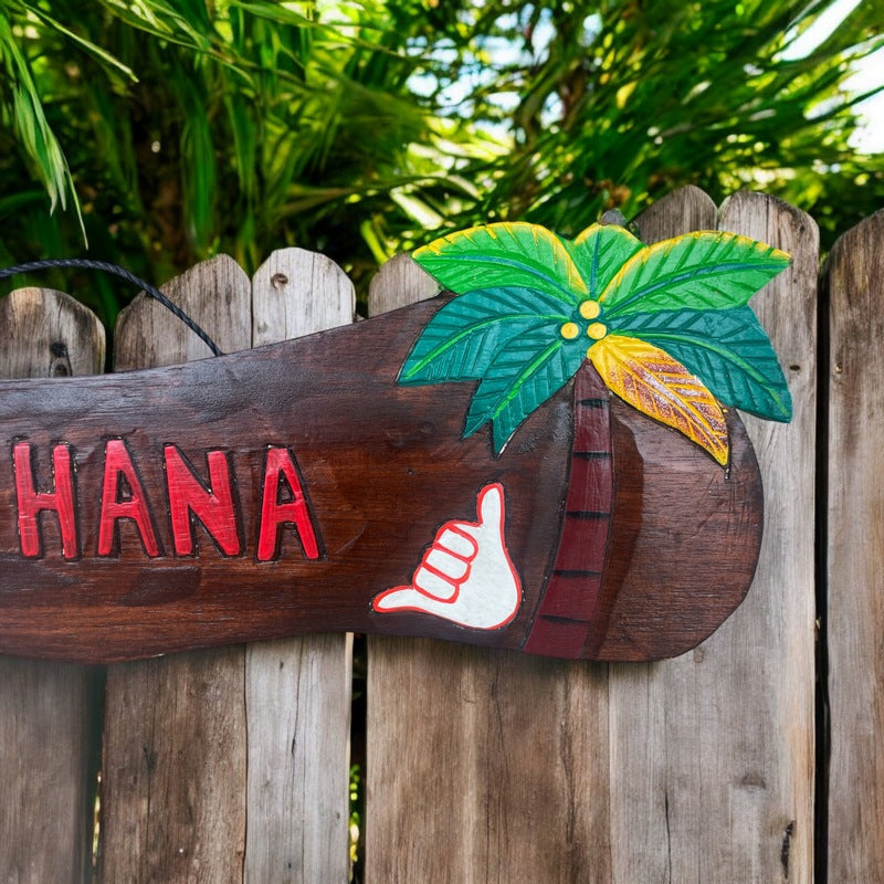 Pau Hana w/ Shaka | Tiki Bar Sign 22