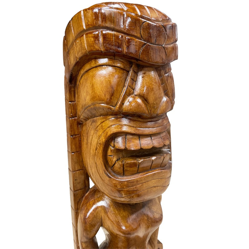 Kanaloa Tiki | Hawaii Museum Replica 32" Dark Oak