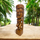 Kanaloa Tiki | Hawaii Museum Replica 32" (Dk Oak)