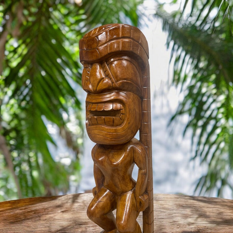 Kanaloa Tiki Carving | Hawaiian Museum Replica 32