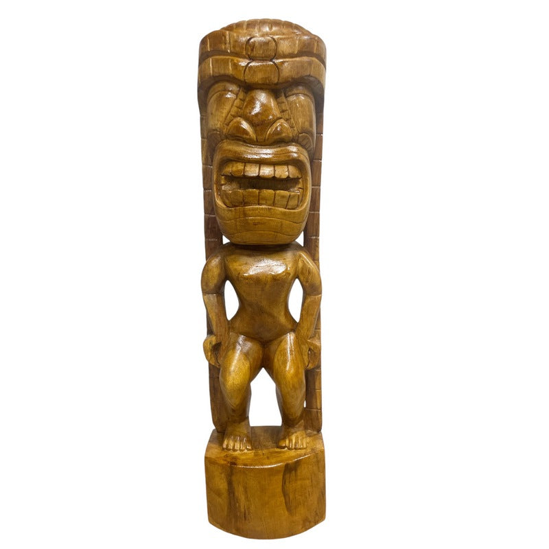 Kanaloa Tiki | Hawaii Museum Replica 32" (Mission Oak)