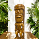 Kanaloa Tiki | Hawaii Museum Replica 32" (Mission Oak)