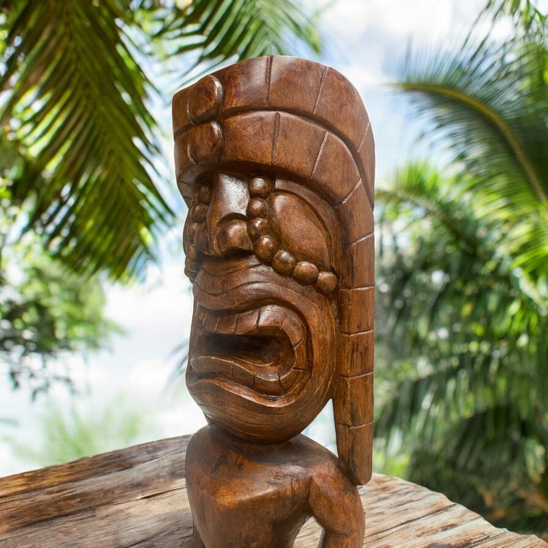 Kuka'ilimoku | Hawaii Museum Tiki 40" (Mahogany)