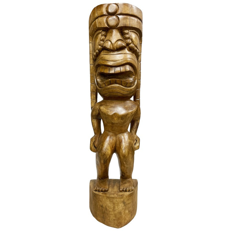 Kuka'ilimoku | Hawaii Museum Tiki 40" Mission Oak