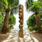 Kuka'ilimoku | Hawaii Museum Tiki 40" Mission Oak