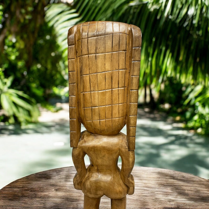 Kuka'ilimoku | Hawaii Museum Tiki 40" Mission Oak