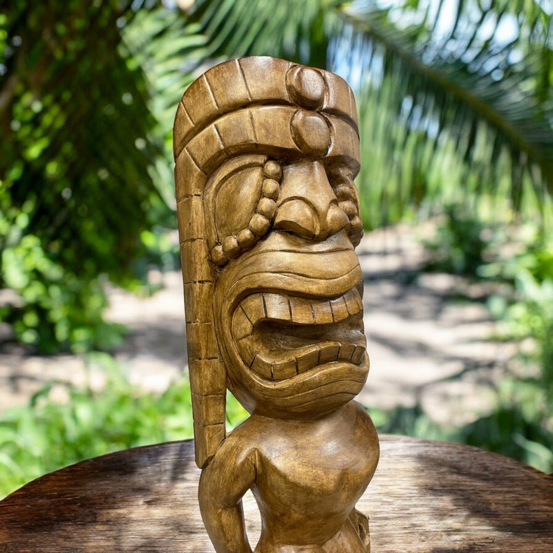 Kuka'ilimoku | Hawaii Museum Tiki 40" Mission Oak