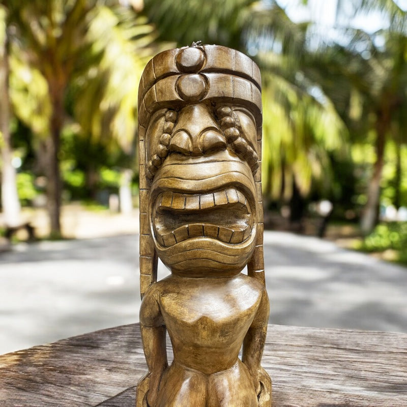 Kuka'ilimoku | Hawaii Museum Tiki 40" Mission Oak