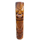 Life and Peace Tiki Totem | Hawaiian Décor 32" (Stained)