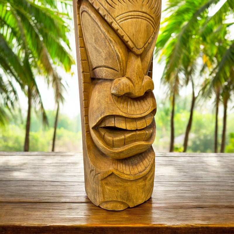 Life and Peace Tiki Totem | Hawaiian Décor 32