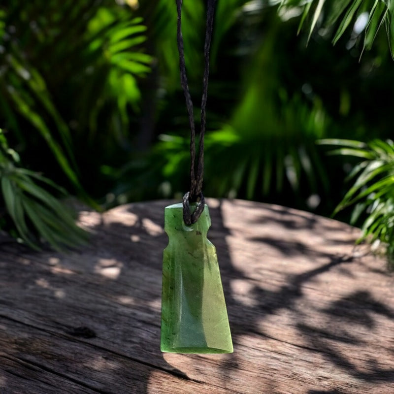 Jade Toki Pendant | Maori Style