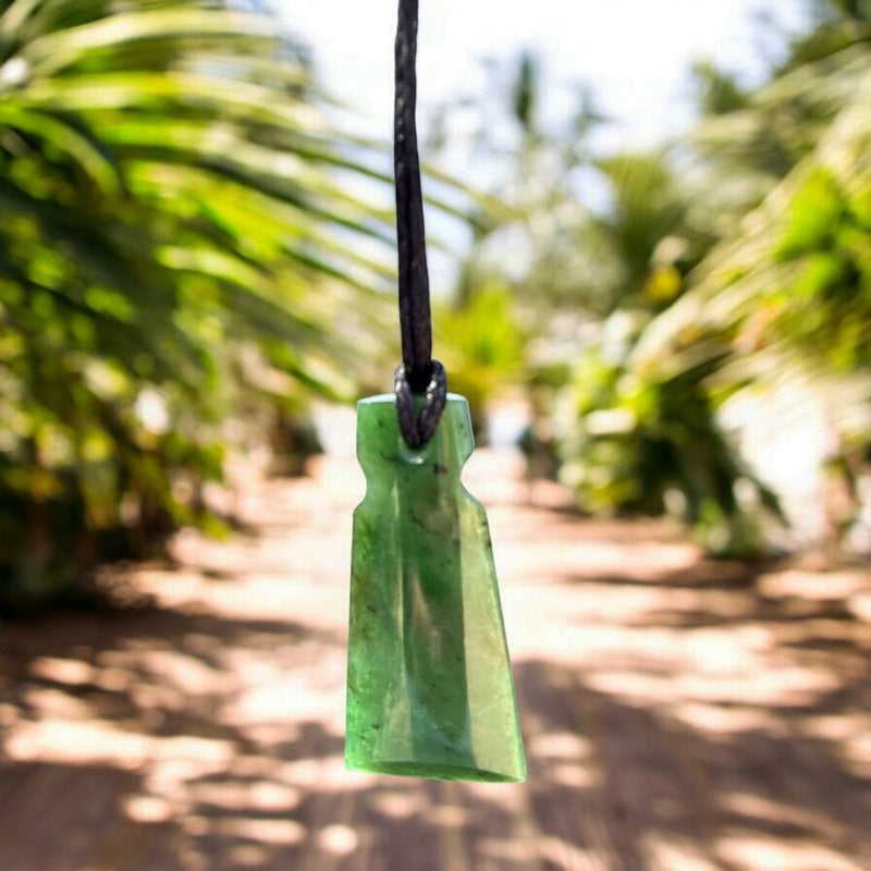 Jade Toki Pendant | Maori Style