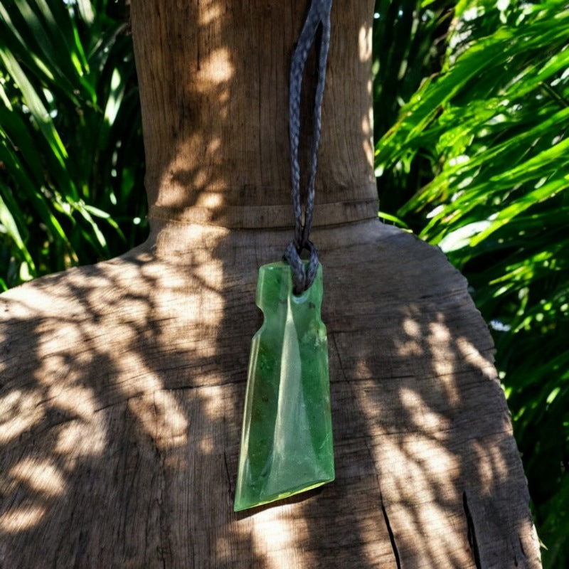 Jade Toki Pendant | Maori Style