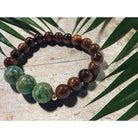 Koa and Mosaic Turquoise | Bracelet 10mm