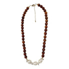 Koa and Heishi Fresh Water Pearls | Necklace 8mm