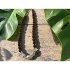 Koa and Heishi Fresh Water Pearls | Necklace 8mm