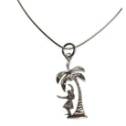 Kahiko Hula Dancer & Palm Necklace