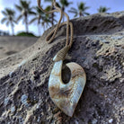 Mother of Pearl Makau (Fish Hook) Necklace