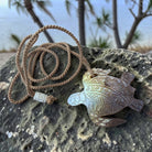 Mother of Pearl Sea Turtle Necklace