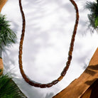 Koa Wood Necklace | 3-4mm Beads