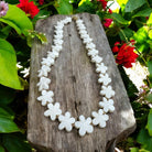 Plumeria Flower Necklace | Tropical Jewelry