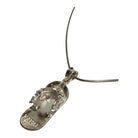 Sterling Silver Kauai Slipper | Tropical Necklace